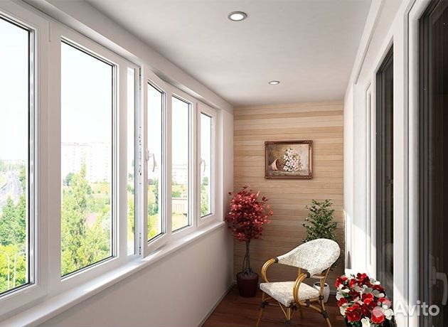 Остекление балкона