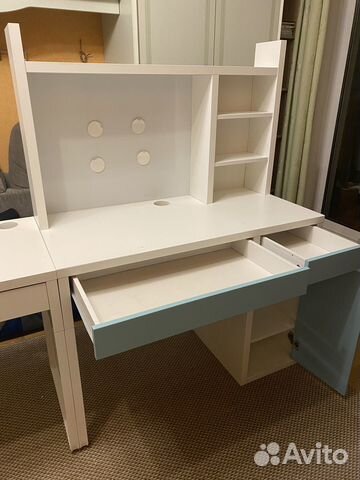 Письменный стол IKEA микке с магнитной доской купить в Москве | Товары ...