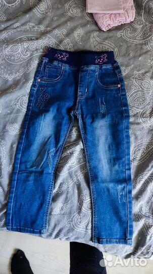 Вещи пакетом на девочку 104-110