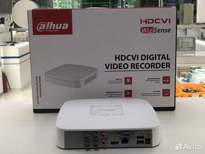 Видеорегистратор Dahua DH-XVR5104C-I3 4-канальный