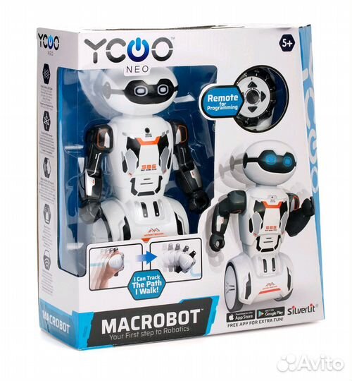 Интерактивный робот Silverlit ycoo Макробот 88045Y