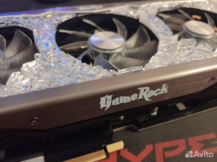 Видеокарта Nvidia RTX 3080 Palit Gamerock редкая