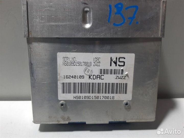 Блок управления двигателем Daewoo Nexia 1 N100 1.5