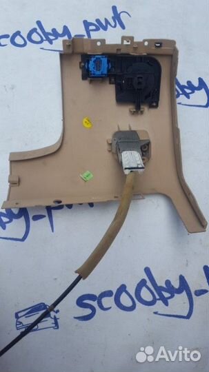 Накладка торпеды передняя левая Volkswagen Touareg