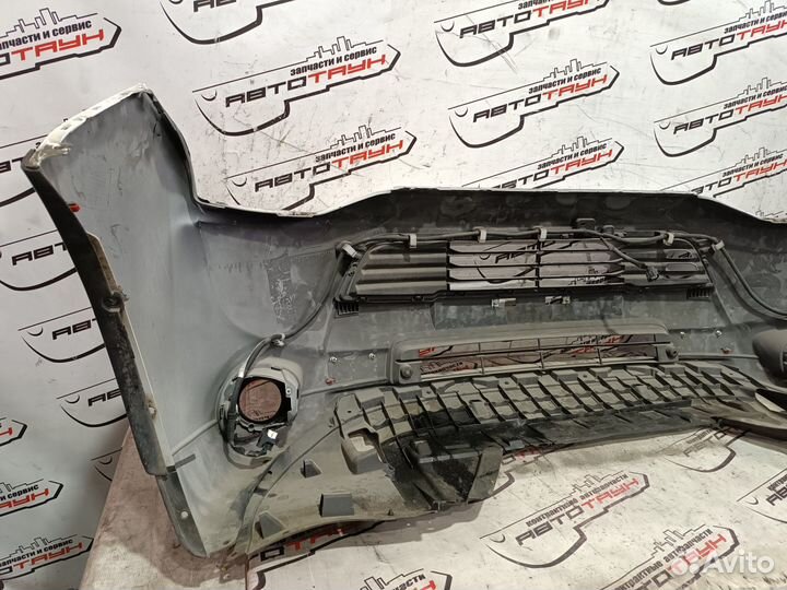 Бампер mitsubishi outlander GF2W GF3W GF4W GF7W GF8W GG2W GG3W 6400G276HB 2 модель передний белый DY