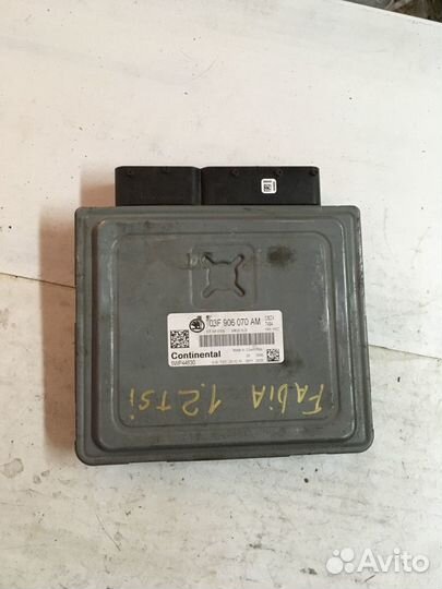 Эбу 03F906070AM Skoda Fabia 1.2tsi