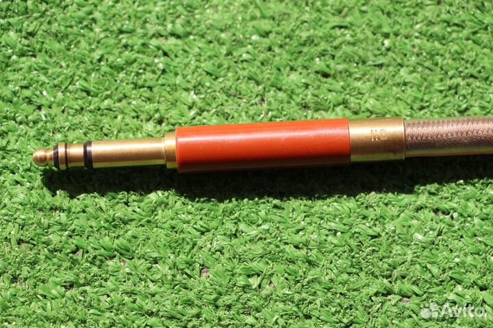 Jack 6.3mm Stereo Patch тканевая оплетка, Japan