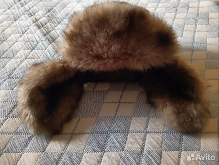 Шапка Авиатор на возраст 6-8 лет