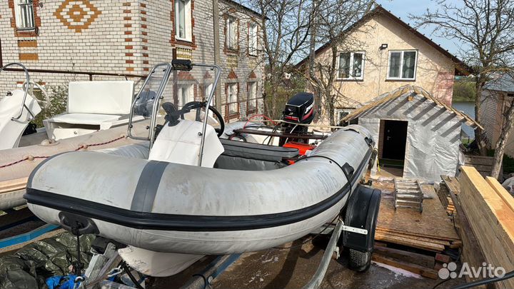 Лодка Риб Уфимец+Мотор Mercury 30+ Прицеп