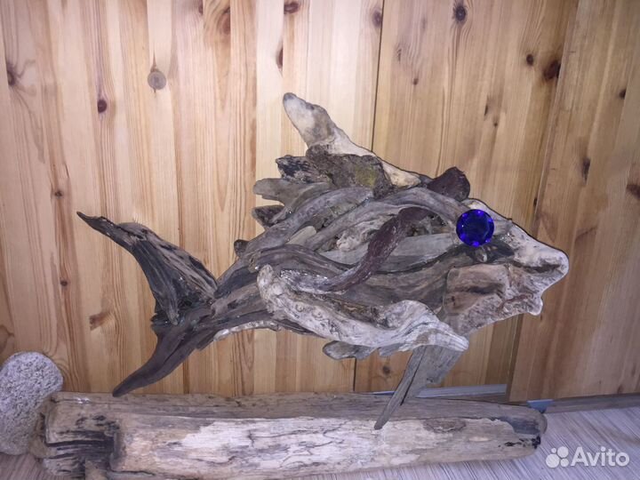 Скульптураинтерьерн Водныймир70/50см Двухсторонняя