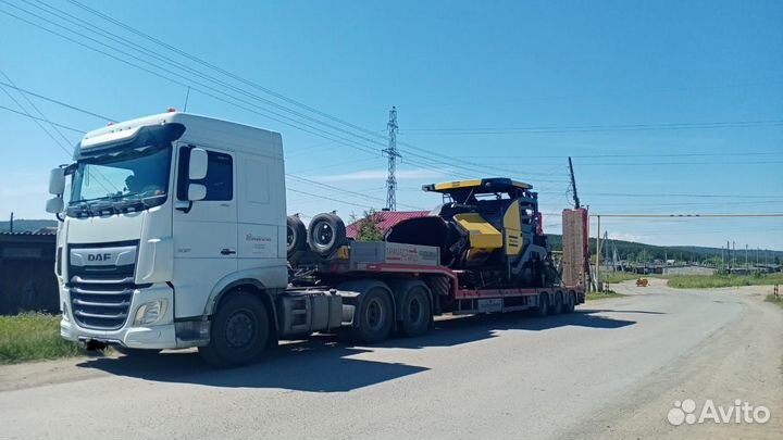 Аренда трала, Перевозка негабаритных грузов