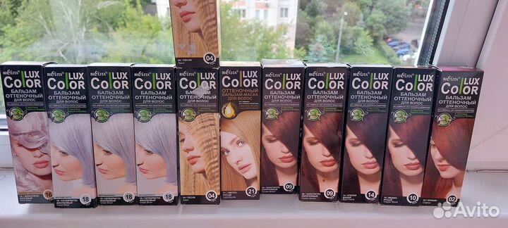 Оттеночный бальзам для волос