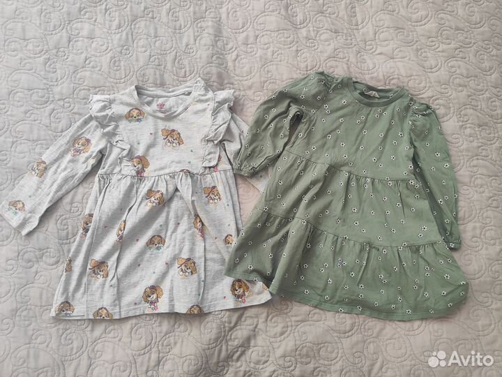 Пакет вещей для девочки 98