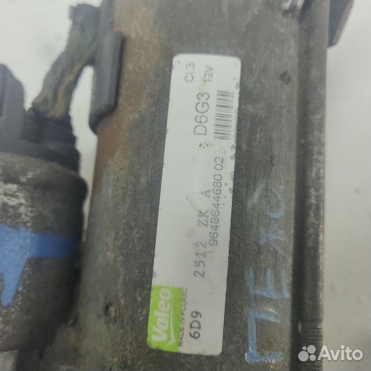 Стартер Peugeot 206 2006