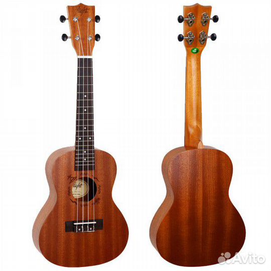 Укулеле концерт с чехлом и тюнером Flight NUC pack