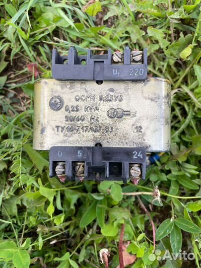 Трансформатор осм1 220-24 воль