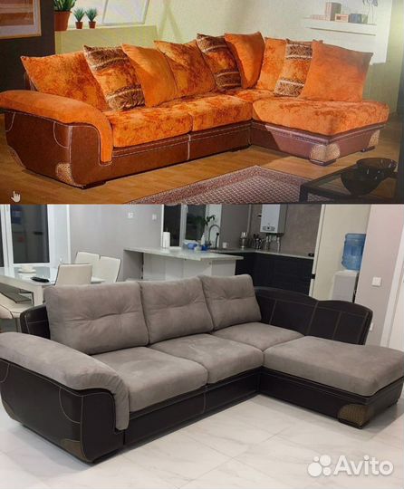 Перетяжка мягкой мебели