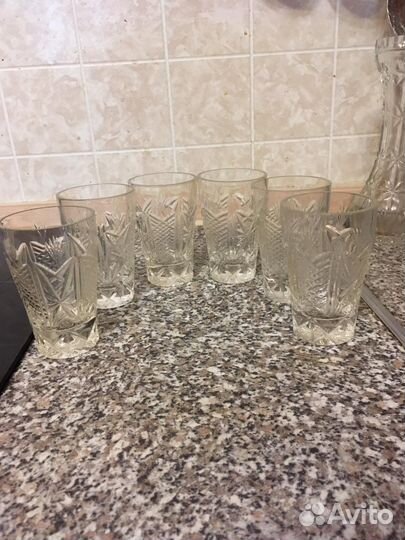 Бокалы хрусталь СССР