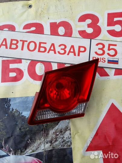 Фонарь задний правый chevrolet cruze