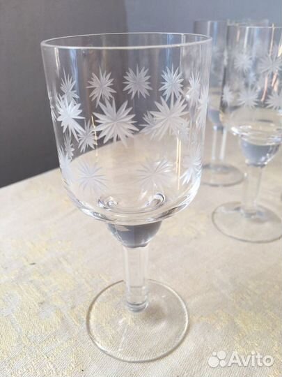 Рюмки хрустальные СССР