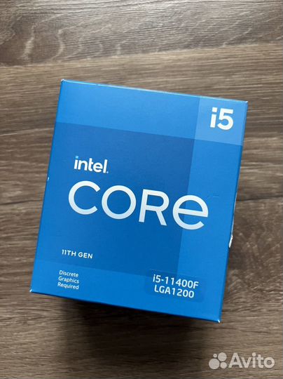 Процессор Intel Core i5 11400f BOX (новый)