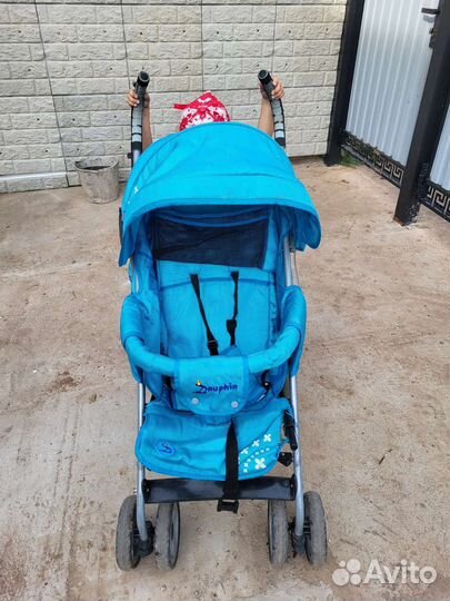 Прогулочная коляска трость бу