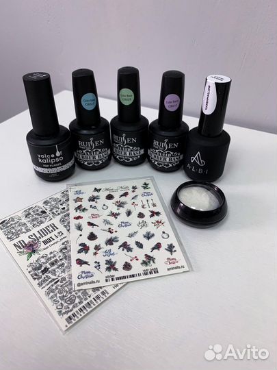 Набор базы жидкий полигель и топ