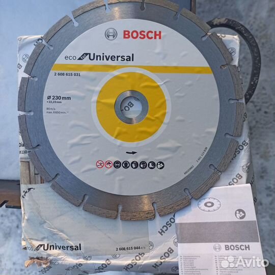 Алмазный диск bosch 230 Universal