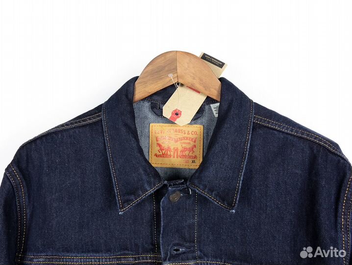 Джинсовая куртка Levi's Trucker Rinse Dark Wash