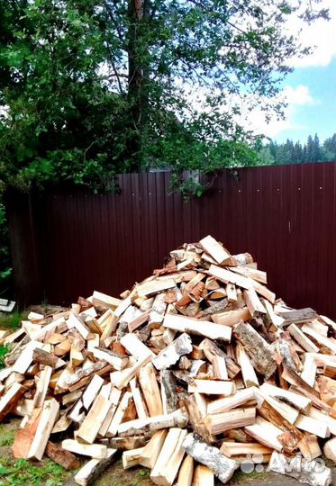 Дрова Береза с доставкой в Выборге
