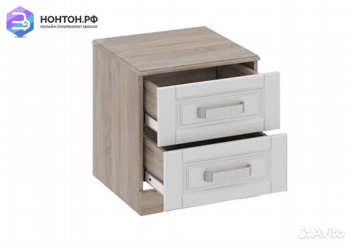 Тумба Прованс дуб сонома трюфель / крем