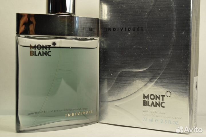 Montblanc Individuel, EDT, 75 мл. Первая версия