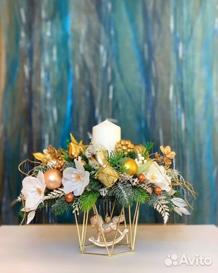 Новогодний подсвечник «Ностальгия»