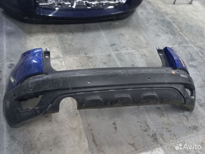 Задний бампер на renault kaptur