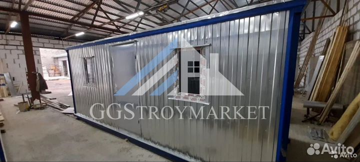 Бытовка вагончик металлический
