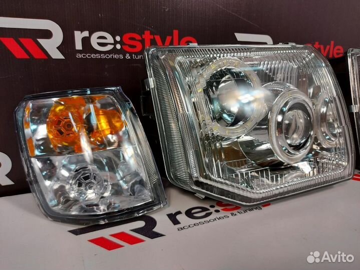 Фары Mitsubishi Pajero V32 1991-1997 LED