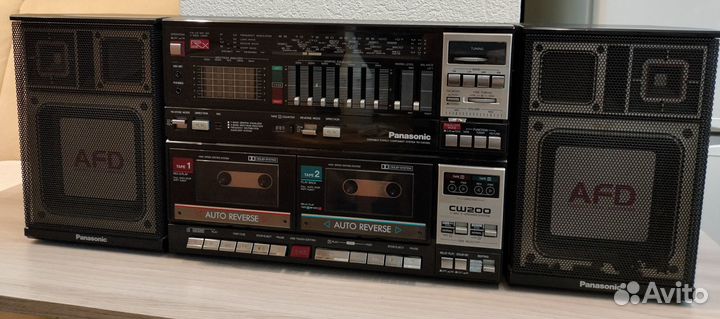 Ретро Магнитола Panasonic RX CW-200L