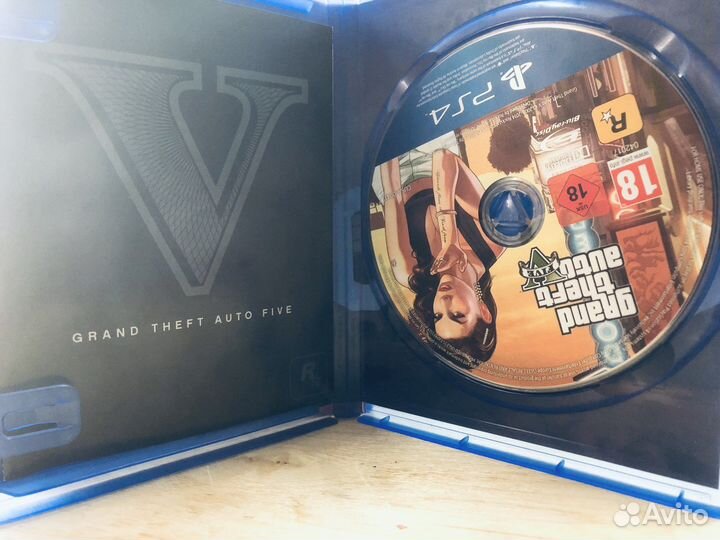 Gta 5 ps4 на диске новый запечатанный
