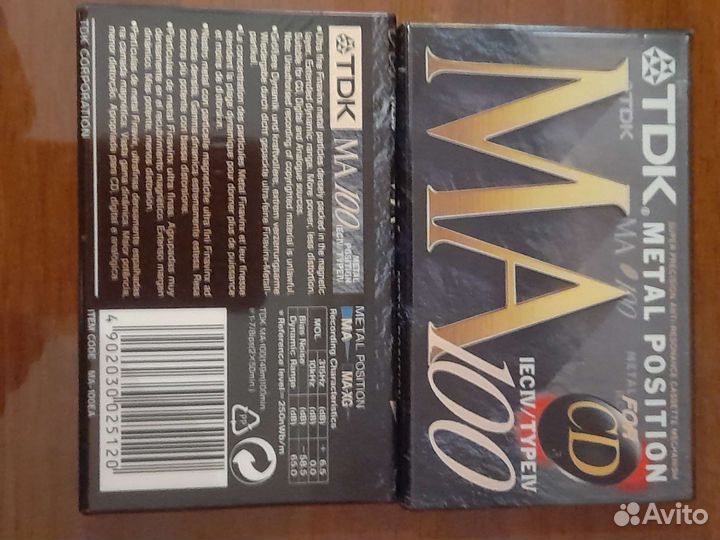 Аудиокассеты новые TDK.maxell.basf