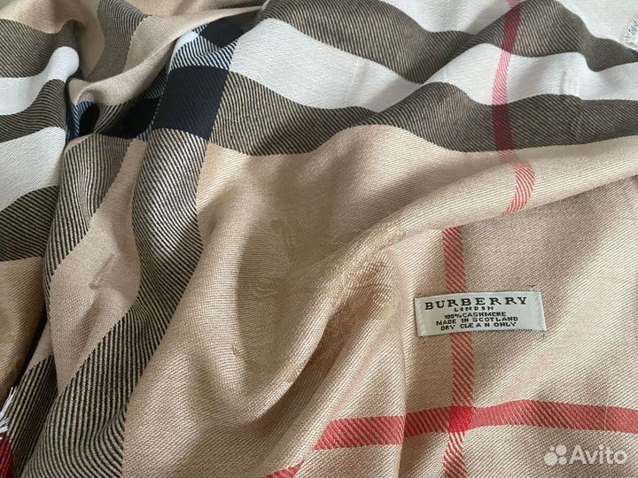 Платок из кашемира Burberry в конверте с пакетом