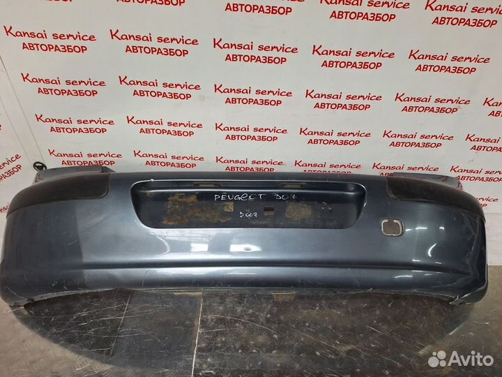 Бампер задний Peugeot 307