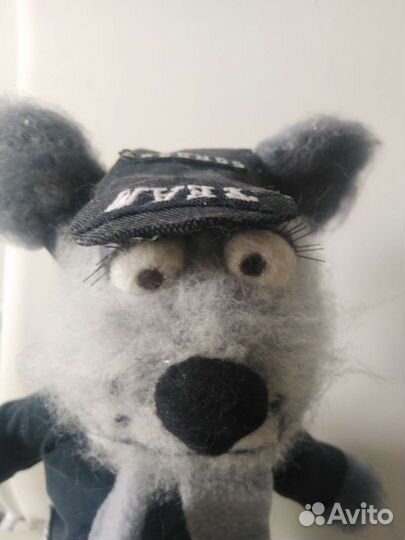 Валяная игрушка, ручная работа, медведь, тэдди