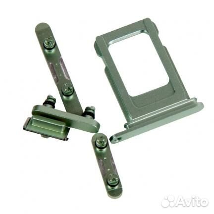 Ззадняя крышка в сборе с рамкой для iPhone 12, зел