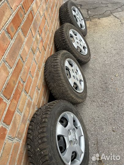 Зима 175/70/13 на Акцент