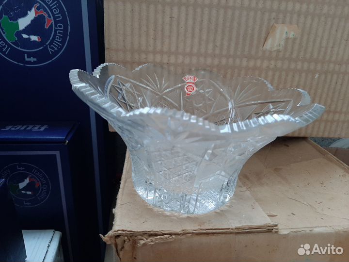 Хрустальная ваза СССР