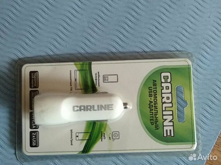 Зарядка USB 2 A в прикуриватель