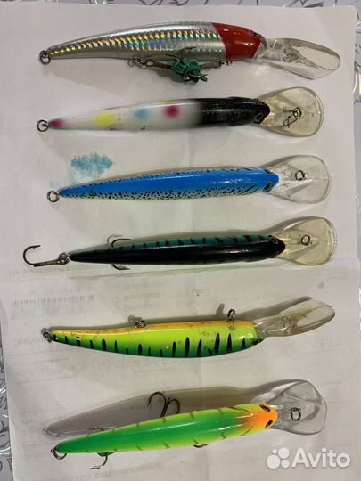 Воблера и блесна