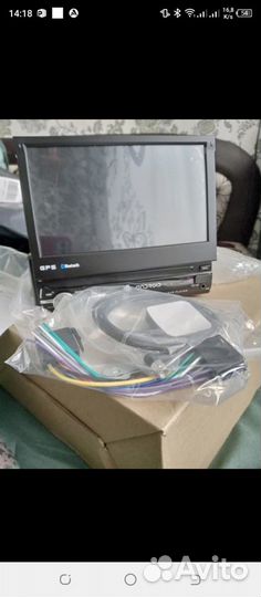 1DIN автомагнитола Android экран 7