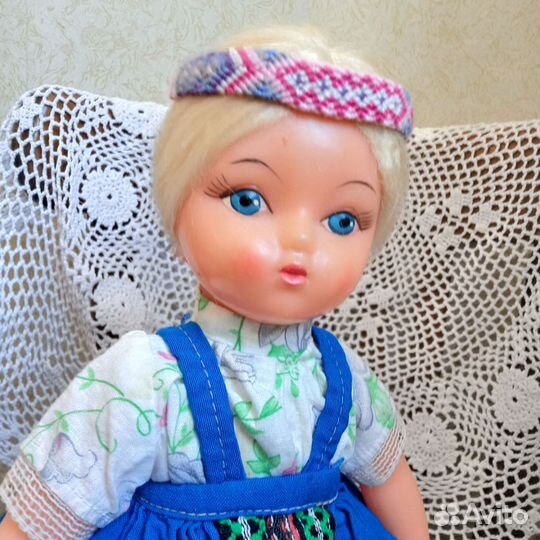 Кукла ссср.Чайница