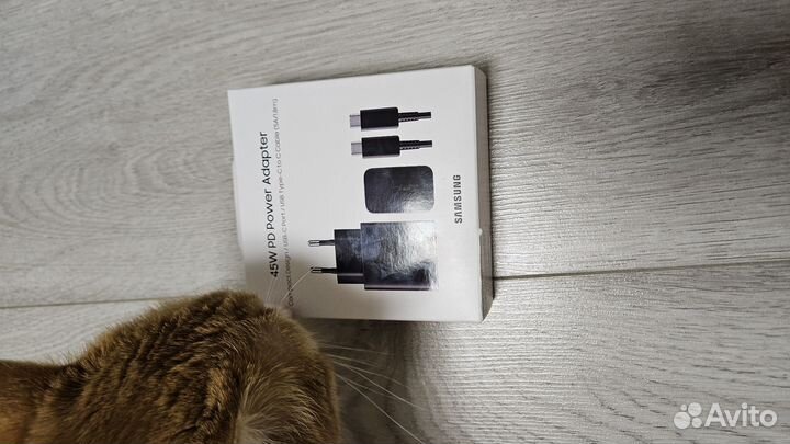 Новое зарядное устройство Samsung 45W оригинал